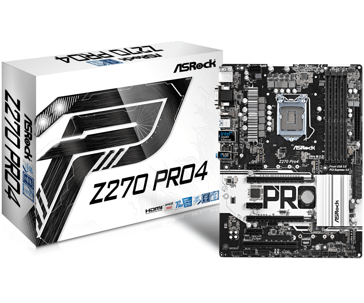 Asrock z270 pro4 обзор